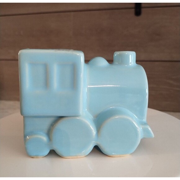 Vintage Shawnee Pottery S.R.R. Train Engine & Train Car Planters 4pc Set #552 - Picture 10 of 16